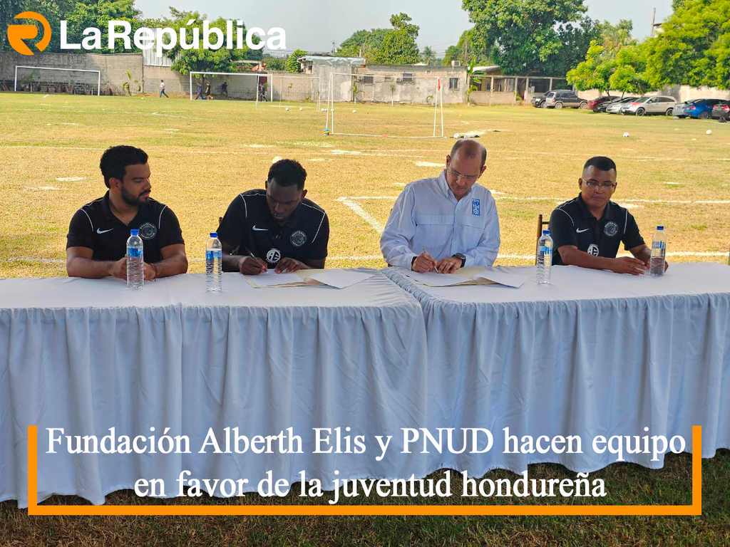 Fundación Alberth Elis y PNUD hacen equipo en favor de la juventud hondureña - Cover Image